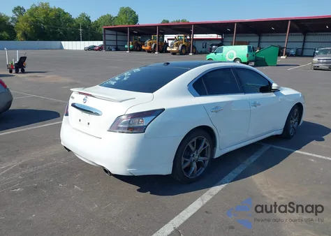 2012 Nissan Maxima 3.5 Sv z USA, uszkodzony, nr VIN 1N4AA5AP9CC854486